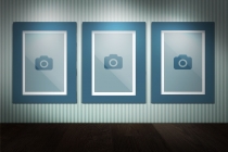 Three Pictures on Wall Mock-Up - 2 PSD Templates  Screenshot 2