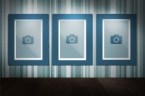 Three Pictures on Wall Mock-Up - 2 PSD Templates  Screenshot 5