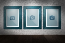 Three Pictures on Wall Mock-Up - 2 PSD Templates  Screenshot 6