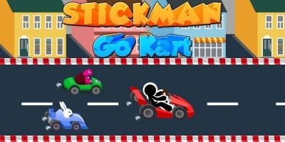 Stickman Go Kart - Buildbox Template