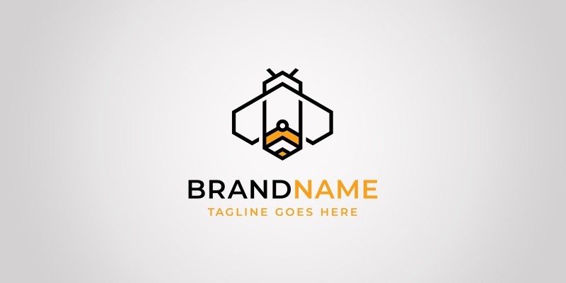 Bee Logo Template