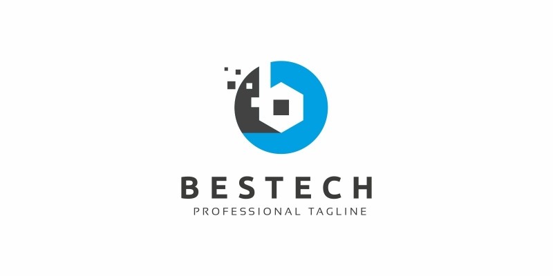 Bestech B Letter Logo