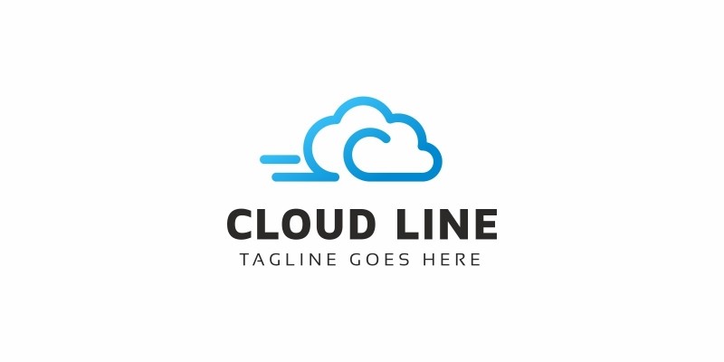 Cloud Line C Letter Logo