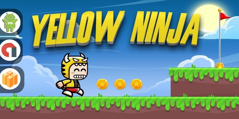 Yellow Ninja - Buildbox Template