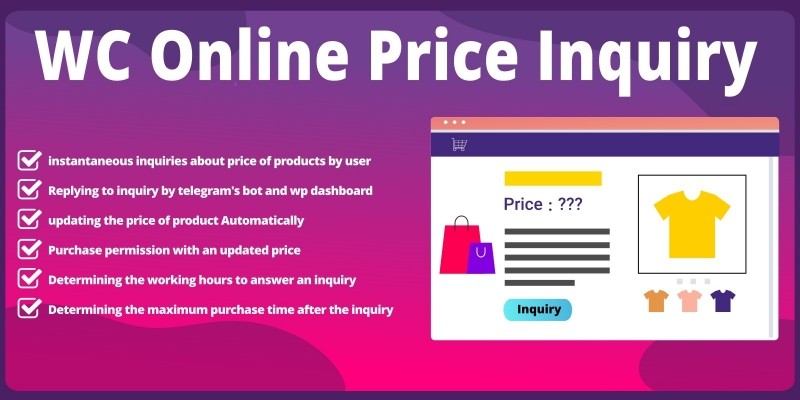 WooCommerce Online Price Inquiry