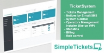 Support Ticket System PHP Screenshot 1