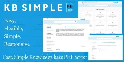 KB Simple - Knowledge-Base PHP Script