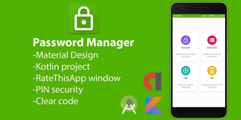 Password Manager - Kotlin Full Project Android