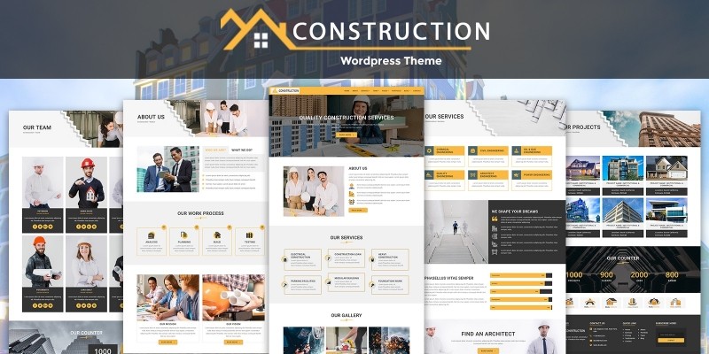 iConstruction - WordPress Theme