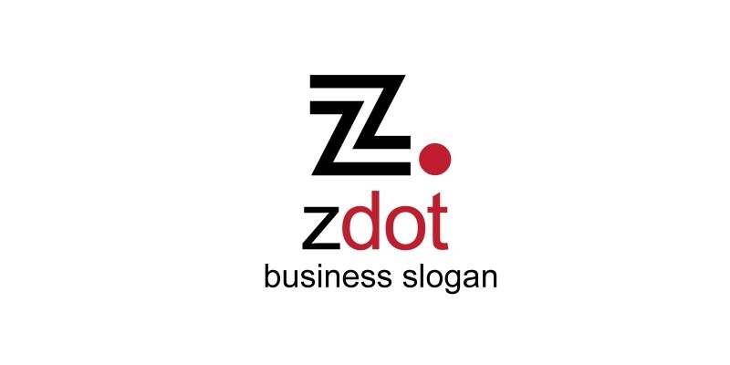 Zdot Z Letter Logo