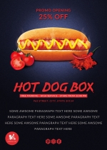 Fast Food Flyer Template Screenshot 2