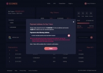 Iconex - ICO User Dashboard Screenshot 7