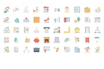 200 Real Estate Color Vector Icons Pack Screenshot 2