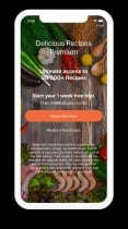 Delicious Recipes - iOS Source Code Screenshot 5