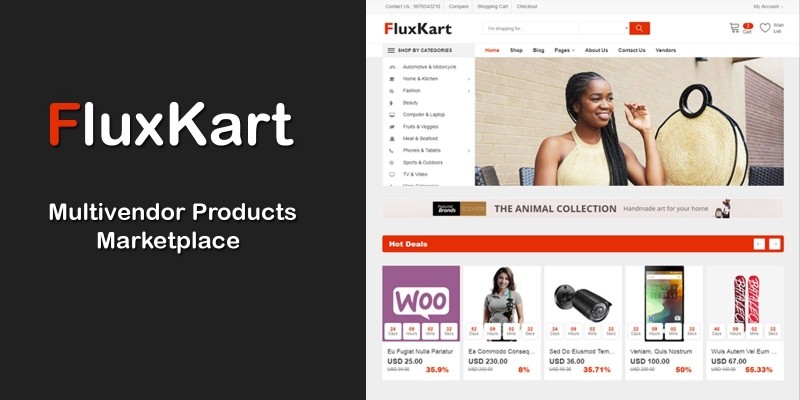 FluxKart Multivendor Products Marketplace