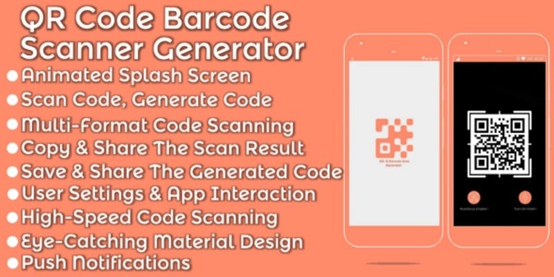 QR Code Barcode Scanner Generator Android