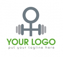 Fitness Gym Logo Screenshot 1