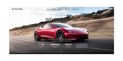 Automotive Business HTML 5  Template