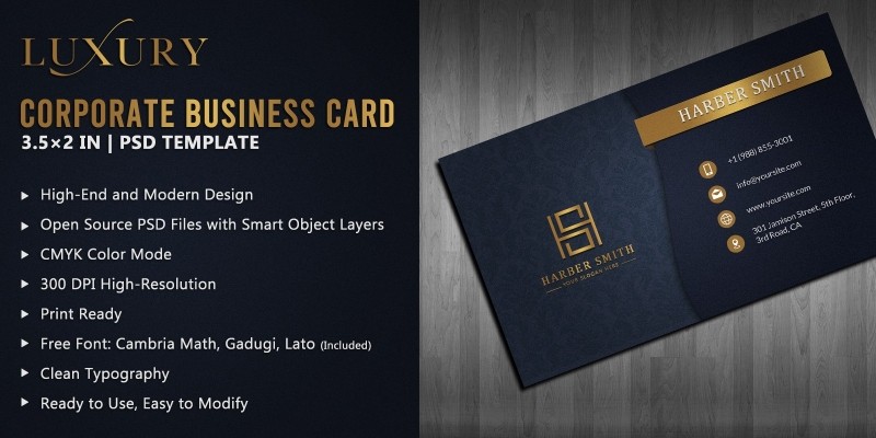 Luxury - Corporate Business Card