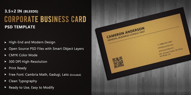 Modern Corporate Business Card