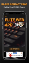 Elite Web App - iOS Template Screenshot 5