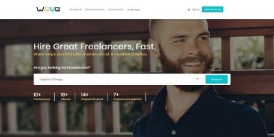 Wave - Powerful Freelance Marketplace System