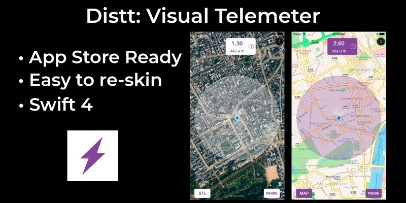 Distt Visual Telemeter - iOS Source Code