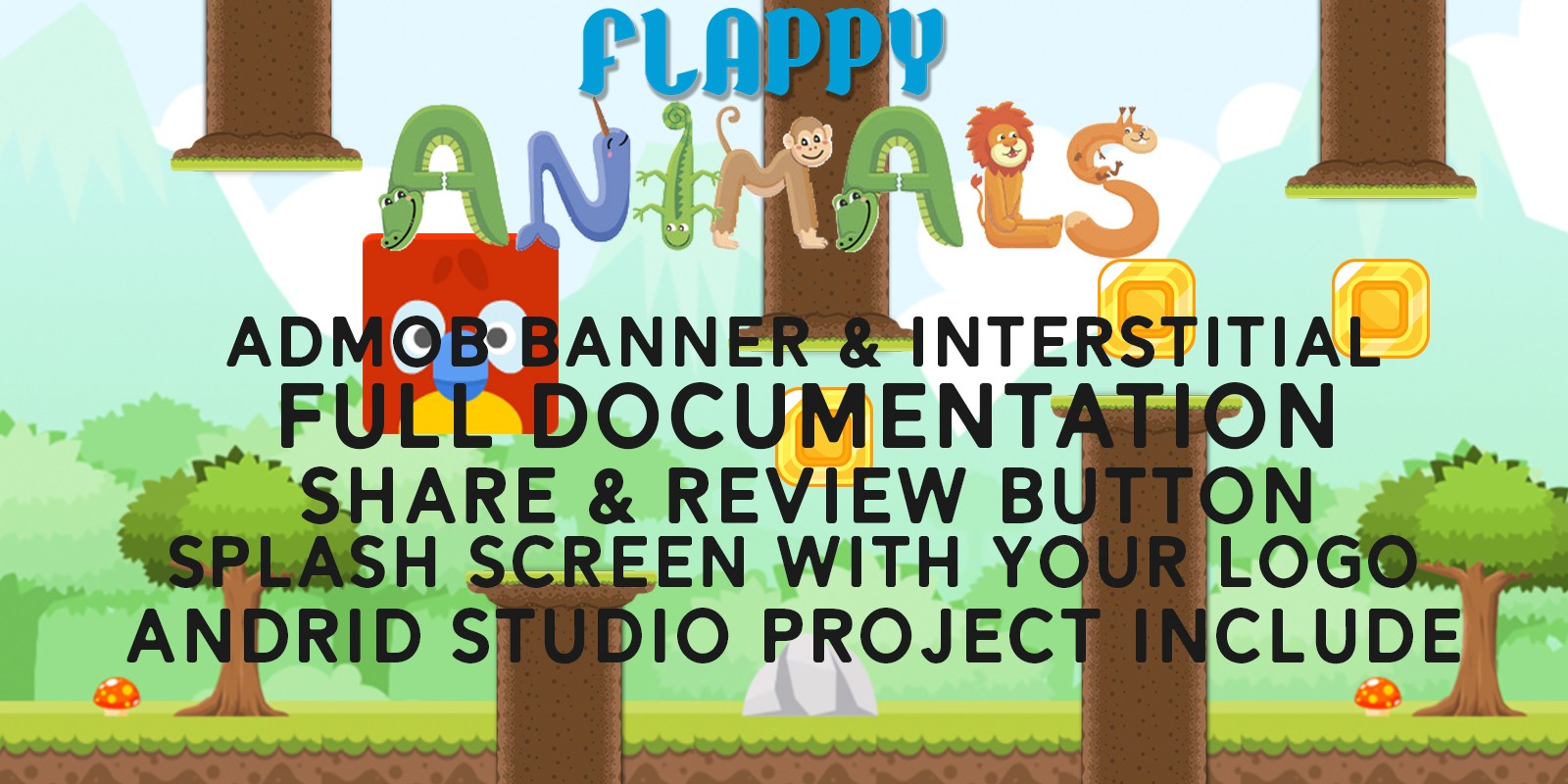 Flappy Animals - Android Game Project