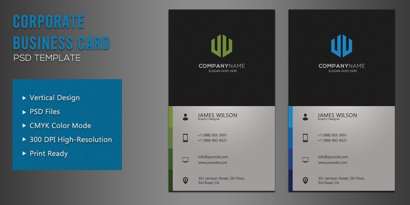 Modern Corporate Business Card