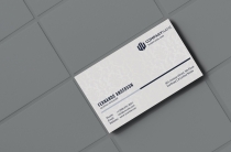 White Corporate Business Card Screenshot 2