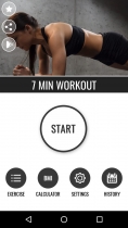 7 Minutes Workout - Android Source Code Screenshot 1