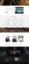 Lawyer - Responsive Law Firm WordPress Theme Screenshot 2