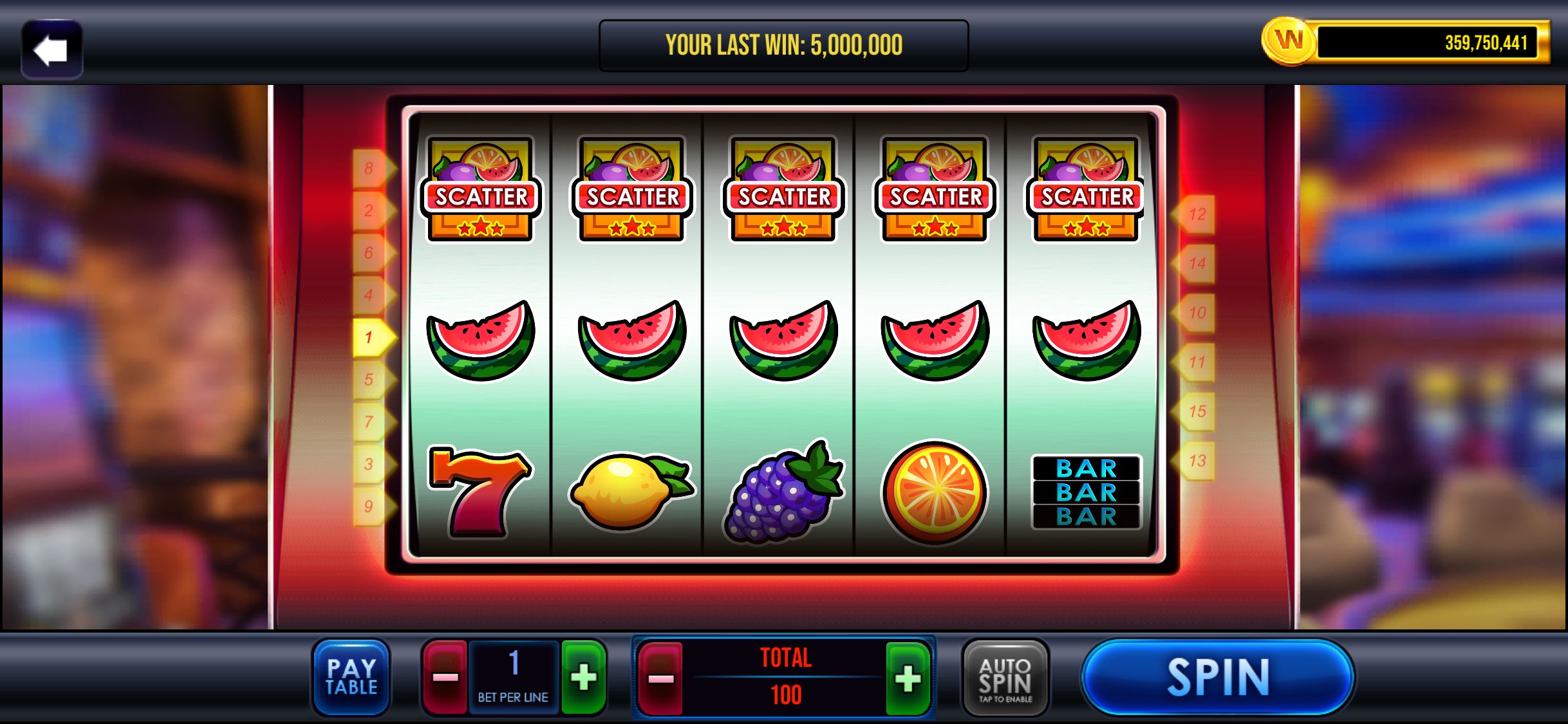 Slot Machine Online Flash Game