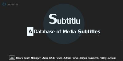Subtitlu - Media Subtitles Script