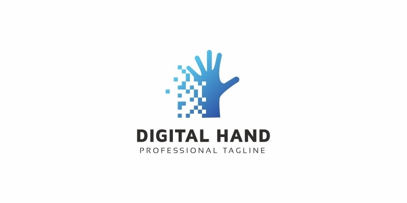 Digital Hand Logo