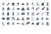 500 Outing and Journey Vector Icons Pack Screenshot 7