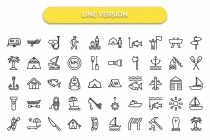 500 Outing and Journey Vector Icons Pack Screenshot 10