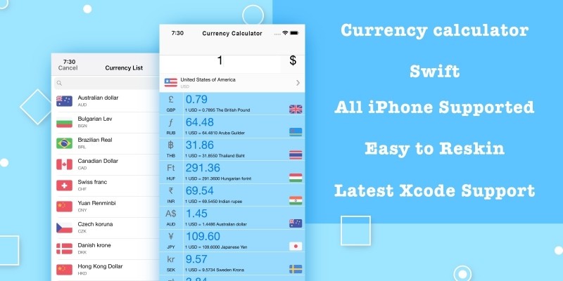 Currency Calculator - iOS Source Code