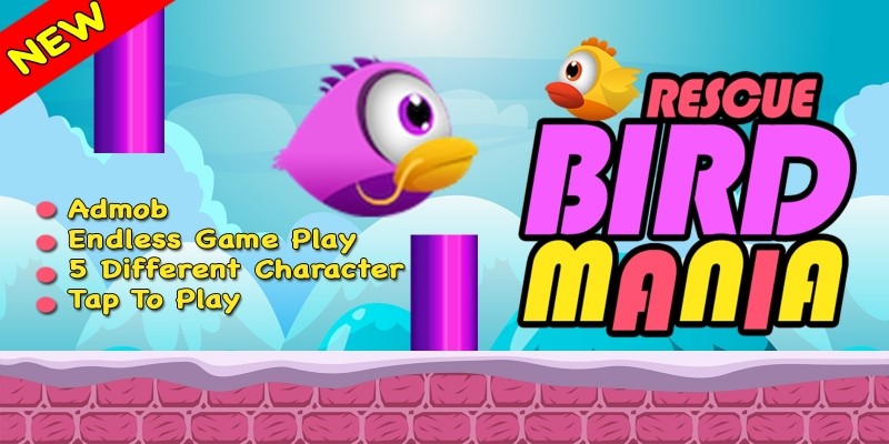 Rescue Bird Mania - iOS Source Code