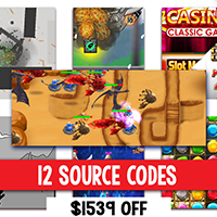 Super Bundle of 12 Premium Unity Games