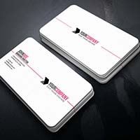 Simple Professional Business Card 4 Color