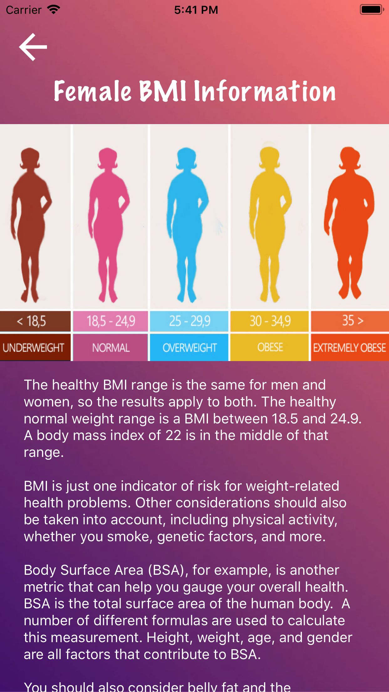 BMI Calculator - Android App Source Code by Jayrajzala123 | Codester