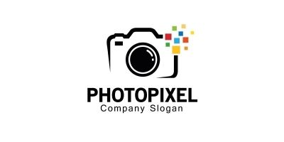 Photo pixel Logo