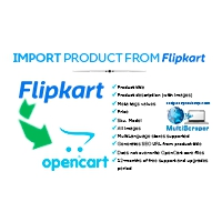Import Product From Flipkart - OpenCart Extension