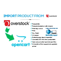 Import Product From Overstock - OpenCart Extension