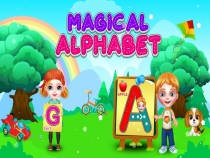 Magical Alphabets - Kids Education Game iOS Screenshot 1