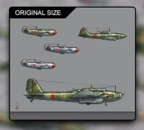 Aircraft Sprites Icons Soviet Union World War 2 Screenshot 1