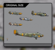 Aircraft Sprites Icons Germany World War 2 Screenshot 1
