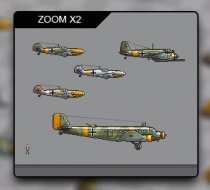Aircraft Sprites Icons Germany World War 2 Screenshot 2