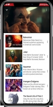 Videos and Stream - Android App Source Code Screenshot 3